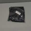 Women's Side Slit High Waisted Mini Skirt Stretchy Bodycon Skort 2026 Y2K Club Skirts with Underneath (Large, Black)