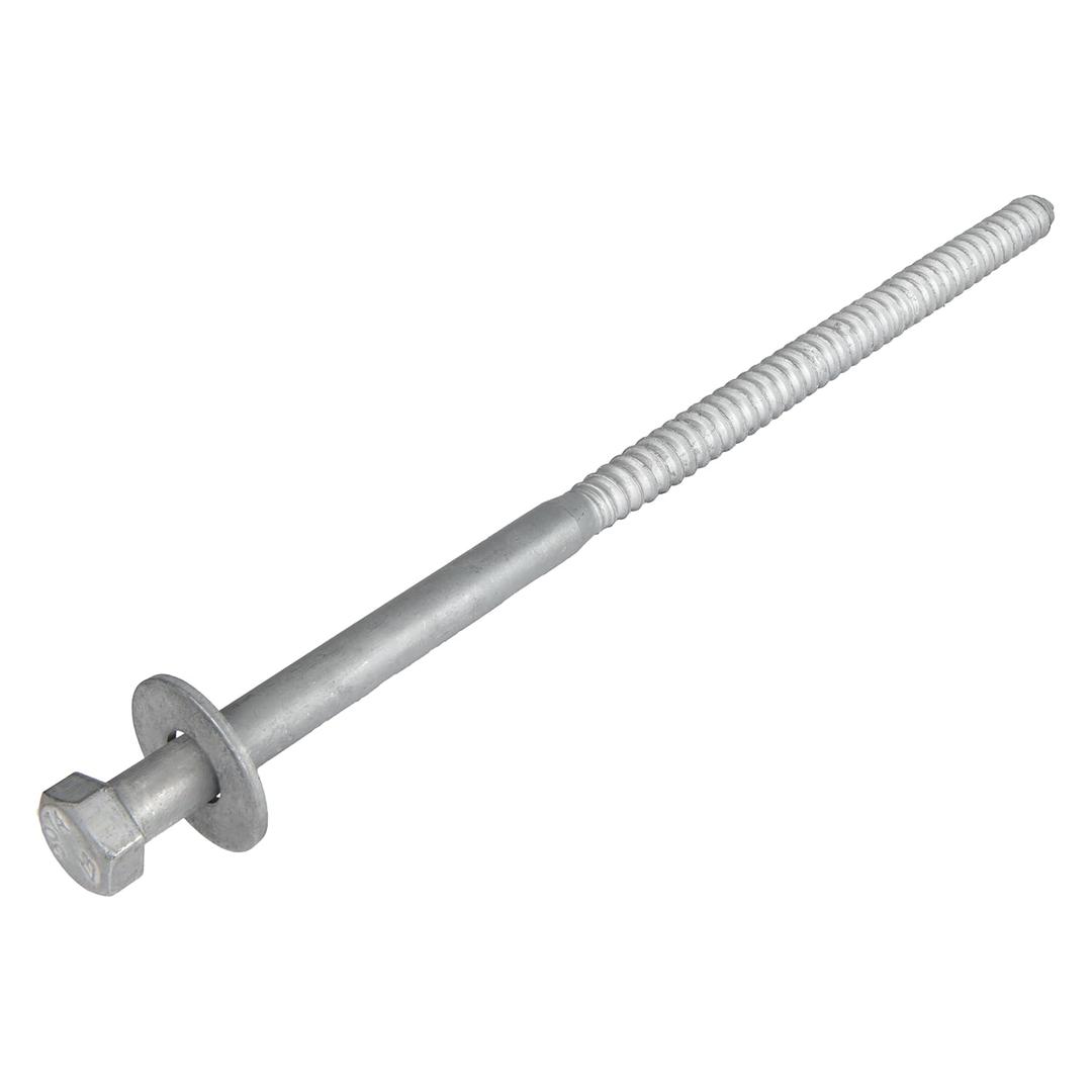 1/2 x 12 (25 Pack) Lag Screw Kit, 25 Screws and 25 Washers, Hot Dip Galvanized, Meets ASME B18.2.1 Industrial/Commercial Grade by Makers Bolt