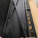 Metal Planter with Trellis 72" x 47 x 16", Raised Garden Bed with Trellis, Planter Box with Privacy Screen for Climbing Plants, Flowers, Vegetables, Fruits