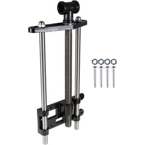 Woodworking Bench Vise 10 Inch, Heavy-Duty Steel and Cast Iron Front Screw Vise Structure Woodworking Front Vise, Easy-to-operate Workbench Vise, Durable Woodworking Vise for Home