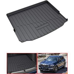 BMW X3 Cargo Mat Compatible With 2018-2024 G01 Models, All Weather Rear Trunk Tray Floor Mats Protector, 3D Waterproof Custom Fit Accessories (Not Fit xDrive 30e)