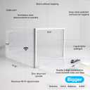 SANIDIKA Large Lockbox Medicine Lock Box - Refrigerator Lockable Boxes for Food Storage - Childproof First AID Locking Cabinet Pill Case Medical Organizer Bin - Mobile Tablet Locker Cell Phone Jail