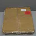 Trironsun Corner Bamboo Bread Box for Kitchen Counter Large Capacity Rustic Bread Storage Container with Wavy Arcylic Transparent Door Vintage Storage for Homemade Bread (White)