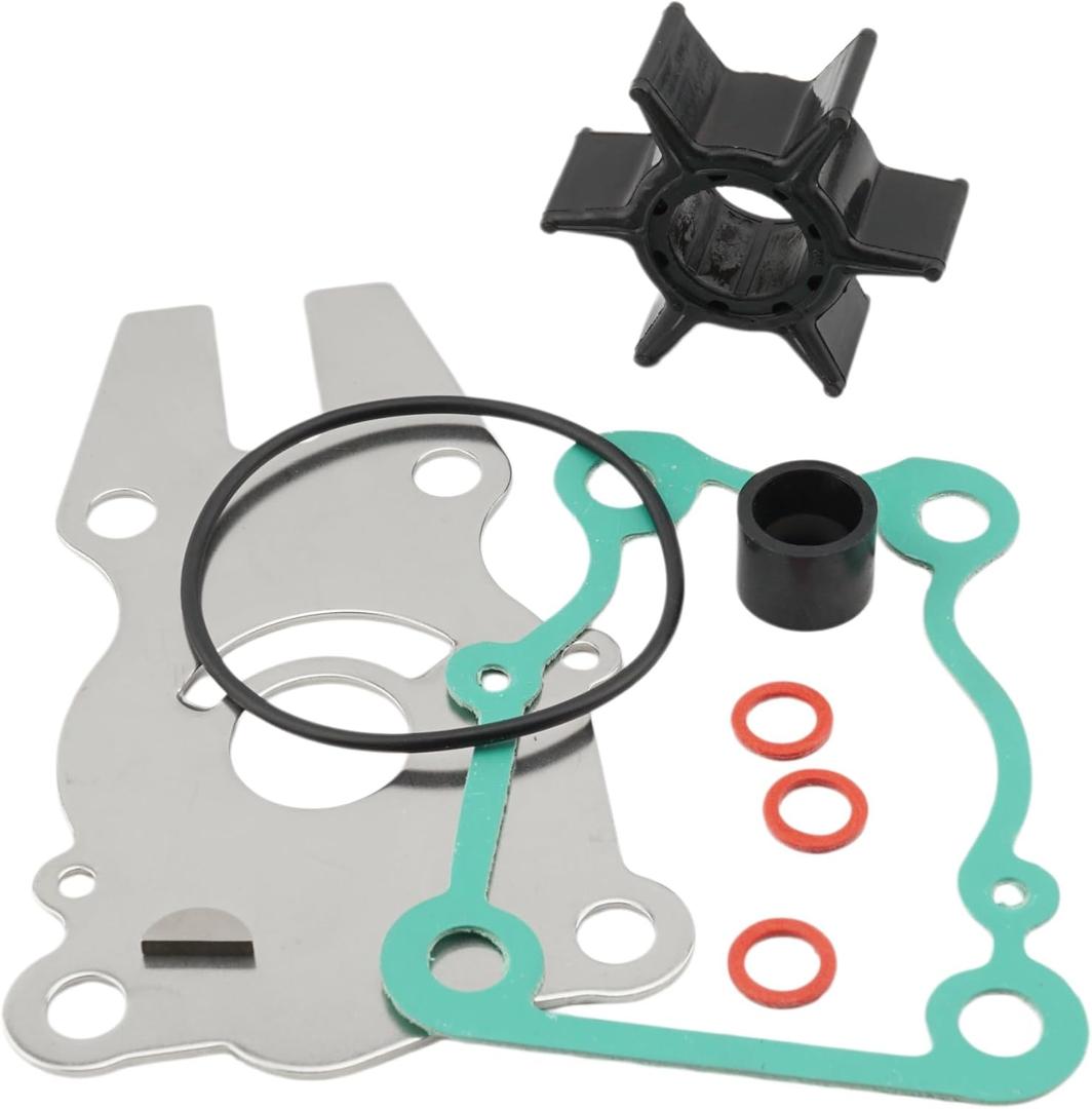 6H3-44352-00 Outboard Impeller Service Kit Compatible with Yamaha Marine 40 50 60 HP 4 stroke Model Motors Water Pump 63D-W0078-00 63D-W0078-01