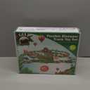 GIAT Dinosaur Track Toys - Best Birthday Gifts for 3 4 5 6 7 Year Old Boys Girls, Dinosaur Race Car Track with Light & Sound, Create A Dinosaur World Road Race