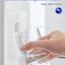 2 x Water Dispenser Lever Replacement Fit for GE French-Door Refrigerator Internal Water Dispenser Models, One-Handed Operation, No Drilling Required Installation