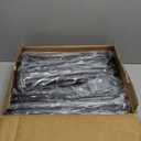 Record Player Stand with Adjustable Divider Vinyl Storage Holder Up to 200 Albums Mid-Century Large Record Player Table Vinyl Holder Turntable Stand End Table for Bedroom & Living Room, Patent Pending (Retro)