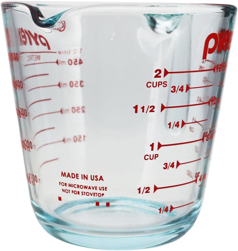Pyrex 6001075 2 Cup Glass Measuring Cup