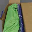 Y-STOP Kids Pod Swing Seat, Hanging Hammock Chair with Inflatable Pillow, Sensory Swing Chair with Pocket for Indoor and Outdoor(Green)