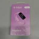 Fitbit Inspire 3 Health &-Fitness-Tracker with Stress Management, Workout Intensity, Sleep Tracking, 24/7 Heart Rate and more, Lilac Bliss/Black, One Size (S & L Bands Included)