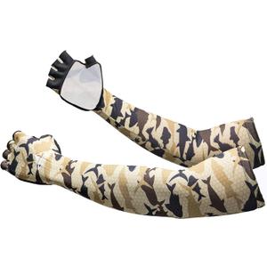 Sports Compression Arm Sleeves for Youth Teens Sun Protection Sleeves for Baseball Golf Volleyball Basketball (Wan Yu Camouflage)