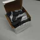 Grey Men's No Show Socks 8 Pairs, Size 10-13