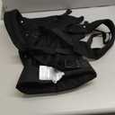 Momcozy Baby Carrier - Ergonomic, Cozy and Lightweight Carrier for 7-44lbs, Effortless to Put On, Ideal for Hands-Free Parenting, Enhanced Lumbar Support, Purehug for Infant to Toddler, Black