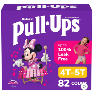 Pull-Ups Girls' Learning Designs Training Pants- Size 4T-5T - 82ct