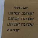 PHF 100% Cotton Waffle Pillow Shams King Size, 2 Pack 20" x 36" Soft Skin-Friendly Pillowcases, No Filling, Aesthetic Woven and Breathable Waffle Weave Pillow Case Covers for Bed, Camel