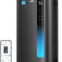 DREO Energy Star 2025 Smart Dehumidifier for Basement, 7L(1.85 Gal) Large Water Tank, Quiet 41dB, Home & Large Room up to 2000 Sq Ft, Drain Hose Included, Auto Humidity Control, 3 Fan Speeds, Timer