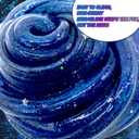 24 Pack Galaxy Star Slime,Party Favor for Kids Girls & Boys,Non Sticky, Stress & Anxiety Relief, Wet, Super Soft Sludge Toy,Creative Toy for Kids and Adults, Easter Egg Filling Stuffers