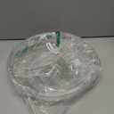 4 Pack 9 Inch Clear Acrylic Lazy Susan, Non-Skid Turntable Organizer for Cabinet, Kitchen, Pantry Organization Storage, Refrigerator, Vanity Makeup, Bathroom Countertop Organizing, Rotating Spice Rack