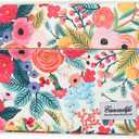 canvaslife Garden Rose Waterproof Pattern Laptop Sleeve 15 Inch 15 Case and 15.6 Laptop Bag