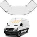 RV Windshield Window Cover Fit for Class B Dodge Mercedes Sprinter 2006-2015Motorhome Windshield Cover Snow Cover for RV