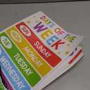 BEAWART 18 Laminated Educational Posters For Toddlers, Preschool Posters for Classroom, Kindergarten Wall Decor, PreK Learning Materials Alphabet Number Chart (Colorful)