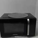 Chefman MicroCrisp Countertop Digital Microwave Oven, Unique "Cook & Crisp" Power Combo, 1.0 Cu Ft, Dual-Cook 1000W Microwave + 1500W Crisper, 6 Touch Presets, Digital Display, Stainless Steel Handle (1.1 Cu. Ft - MicroCrisp)