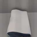 Derila Cooling Pillowcase Optimal Temperature Control for Your Derila Memory Foam Pillow for Perfect Sleep. Quality Material White Pillow Cover