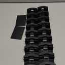 Hat Organizer for Baseball Caps 2Pack, Hat Rack for Wall with Strong Adhesive Hold up to 20 Hats, Hat Hanger Holder Display for Door Closet, Cap Organizer Storage Multilayer Two Mounting Option(Black)