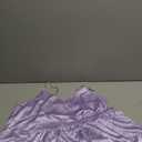 Ekouaer Silk Pajamas Set for Women Satin Camisole Sleepwear Lingerie V-Neck Cami Top and Shorts Pjs (X-Large, Light Purple)