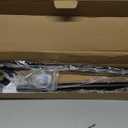 Closet Rods for Hanging Clothes, 17 to 84 Inches Stepless Adjustable Metal Closet Rod, 1.3 Inches Heavy Duty Clothes Hanging Rod for Closet Wardrobes Laundry RV, Black