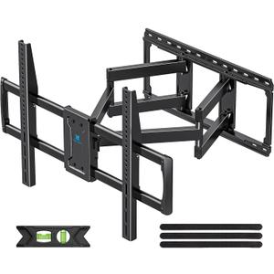 USX STAR 85 86 98 100 inch Heavy Duty TV Wall Mount for 37-105 inch Large TVs, Pre-Assembled TV Mount with Tool-Free Tilt, Up to 170lbs, VESA 800 x 600mm, 24 Wood Studs