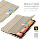 ProCase Smart Case for iPad Air 11-inch M3 M2 2025 2024/10.9 Air 5th 4th Generation 2022 2020, Protective Cover for Air 5 4 -Starlight