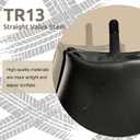 23x10.50-12 Inner Tubes 23x9.5/10.5-12 Inner Tube 23x8.5-12 Heavy-Duty Inner Tubes with TR-13 Straight Valve Stem with Tractor, Snowthrowers, Tillers, Trailers, Wheelbarrows and ATV's