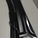 Rainproof Side Window Wind Deflectors for 2005-2012 Toyota Avalon, Tape-on Sun Rain Guard Sets,Nice Looking Window Visors for Cars,Vent Deflector for 05-12 Toyota Avalon 94043
