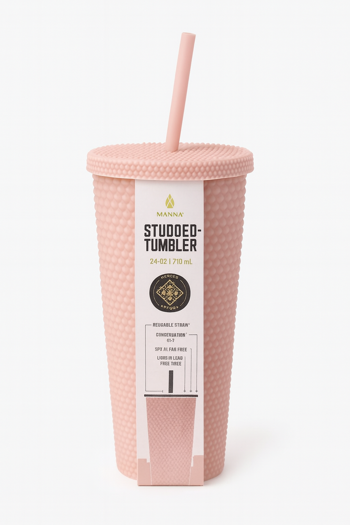 Simple Modern Plastic Matte Studded Tumbler | Classic Collection | 24oz |