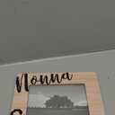 FONDCANYON Nonna Gifts Grandma Picture Frame - Nonna & Me Photo Frame (5x7 Inch)