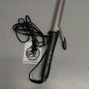 INFINITI PRO CONAIR Tourmaline Ceramic 1Inch Curling Iron, Clamp Curling Iron, 1Inch Barrel Produces Classic Curls, Hair Curler for Use on Short, Medium, and Long Hair, Dark Grey