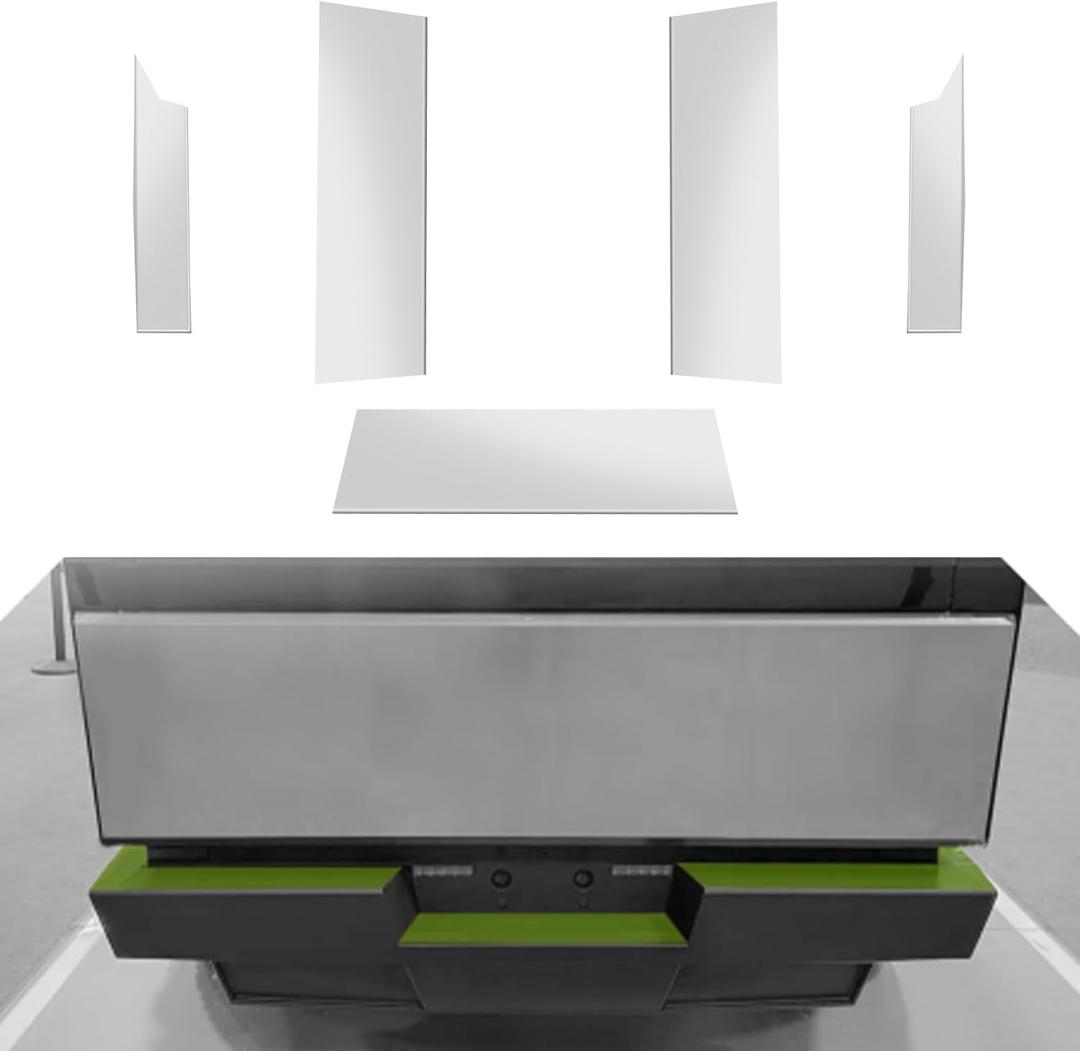 Rear Bumper Tailgate Protector Cover Compatible with Tesla Cybertruck 2023 2024, Truck Bed Tailgate Step Truck Sill Molding Cap Protective Trim Stainless Steel, Cybertruck Accessories, Silver
