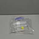 Incentive Spirometer (WHITE02),Breathing Exercise Device for Lungs,Breathing Trainer for Adults,5000ml Volume Measurement with Flow Rate Indicator