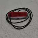 Ebike Rear Tail Light,6V-60V LED Warning Light High Brightness Tail Brake Light with Waterproof SM Connector&38.3" Cable Length Electric Bike Accessories for BAFANG Mid Motor and hub Motor