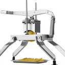 VEVOR Commercial Vegetable Slicer, 3/8" and 3/16" Tomato Slicer, Stainless Steel and Aluminum Alloy Vegetable Cutter Slicer, Manual Tomato Slicer with Non-slip Feet, for Tomatoes, Potatoes, Onions