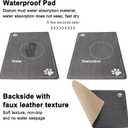 RIZZARI Automatic Pet Water Dispenser: 5L White Cats and Dogs Gravity Feeder - Stainless Steel Bowl - Outdoor Hiking Use. (Pearl)