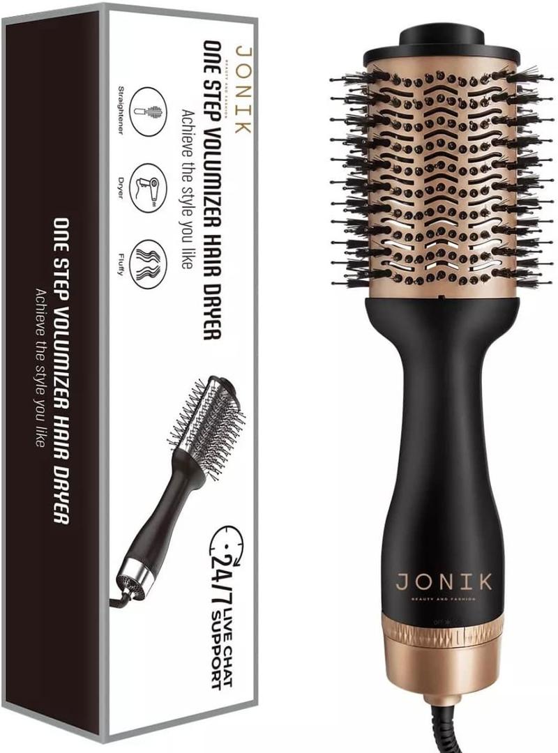One-Step Professional Hair Dryer Brush, Volumizer, Straightener and Curler by JONIK BEAUTY AND FASHION!