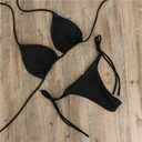 Two Piece Bikini Size, Large, Color Black