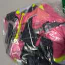 HoliSecure Safety Vest for women, Hi vis Reflective Lady Work vest With 9 Multi Pocket And Zipper(Pink+Black Medium) 