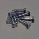 The Hillman Group 591016 Hex Lag Screw, 8 by 1-1/2-Inch, Zinc, 12-Pack