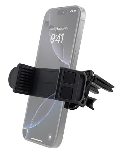 Scosche HVM2-1 Vent Phone Mount for Car, 360° Adjustable Cellphone Stand, Hands-Free Cell Phone Holder for Car Air Vent Compatible with iPhone 16/15/14/13/12 Series & Mobile Phones up to 3.5 inches
