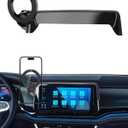 PZK Car Phone Mount for VW/Volkswagen Atlas/Altas Cross Sport 2024 2025 2026 SE/SEL/Premium R-Line/R-Line Accessories 12-inch Screen 360 Rotation Compatible with MagSafe Phone Holder Not Affect Vent