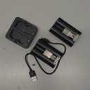 Lesaps 2-Pack Replacement Battery for Ring Doorbell - 7200mAh Rechargeable Camera Batteries with Charger Station for Ring Video Doorbell 2/3/3 Plus/4, Spotlight Cam, Stick Up Cam