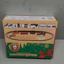 Shemira Christmas Train Set, Train Toys for Boys Girls,Toy Train with Light Smoke and Sound, Steam Train Set for Around Christmas Tree, Toys Gifts for 3 4 5 6 7 8+ Year Old Kids (Black)